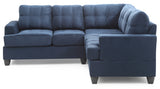Glory Furniture Sandridge G510B-SC Sectional , NAVY BLUE