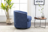 Comfy Swivel Round Accent Sofa Chair for Living Room