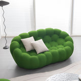 [VIDEO provided]Modern bubble floor couch for living room,Green