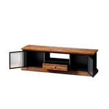 Modern Design TV stand with 2 Storage Cabinets and Drawer,TV Console Table Media Cabinet,for Living Room Bedroom
