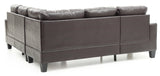 Glory Furniture Newbury G464B-SC SectionalÃŠÃŠ , DARK BROWN
