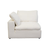 Harper Luxe White Sectional - 6 seat Configuration