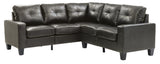 Glory Furniture Newbury G463B-SC SectionalÃŠÃŠ , BLACK