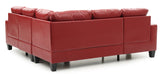 Glory Furniture Newbury G465B-SC SectionalÃŠÃŠ , RED