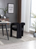 Contemporary Designed Fabric Upholstered Accent/Dining Chair set of 2
