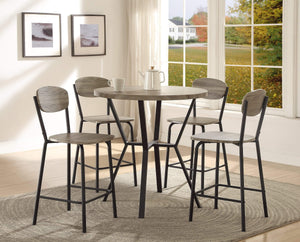 BLAKE 5PC ROUND COUNTER HEIGHT DINING SET BY CROWNMARK AVAILABLE IN HOUSTON, DALLAS, SAN ANTONIO, & AUSTIN  SKU 1730