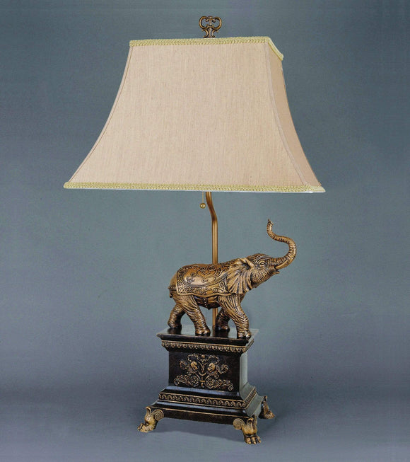 ELEPHANT TABLE LAMP BY CROWNMARK AVAILABLE IN HOUSTON, DALLAS, SAN ANTONIO, & AUSTIN  SKU 6268 T