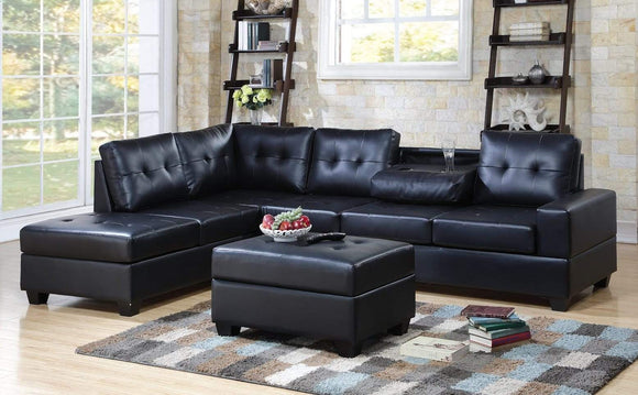Bonded Leather Sofa 