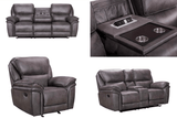 EMILIA GREY 3PC RECLINING SET By HH AVAILABLE IN HOUSTON, DALLAS, AUSTIN, SAN ANTONIO, & NATIONWIDE