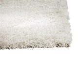 White Area Shag Rug 5x8