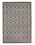 Davlin Black/Aqua/Grey Area Rug 5x8