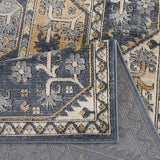 Tiled Border Area Rug