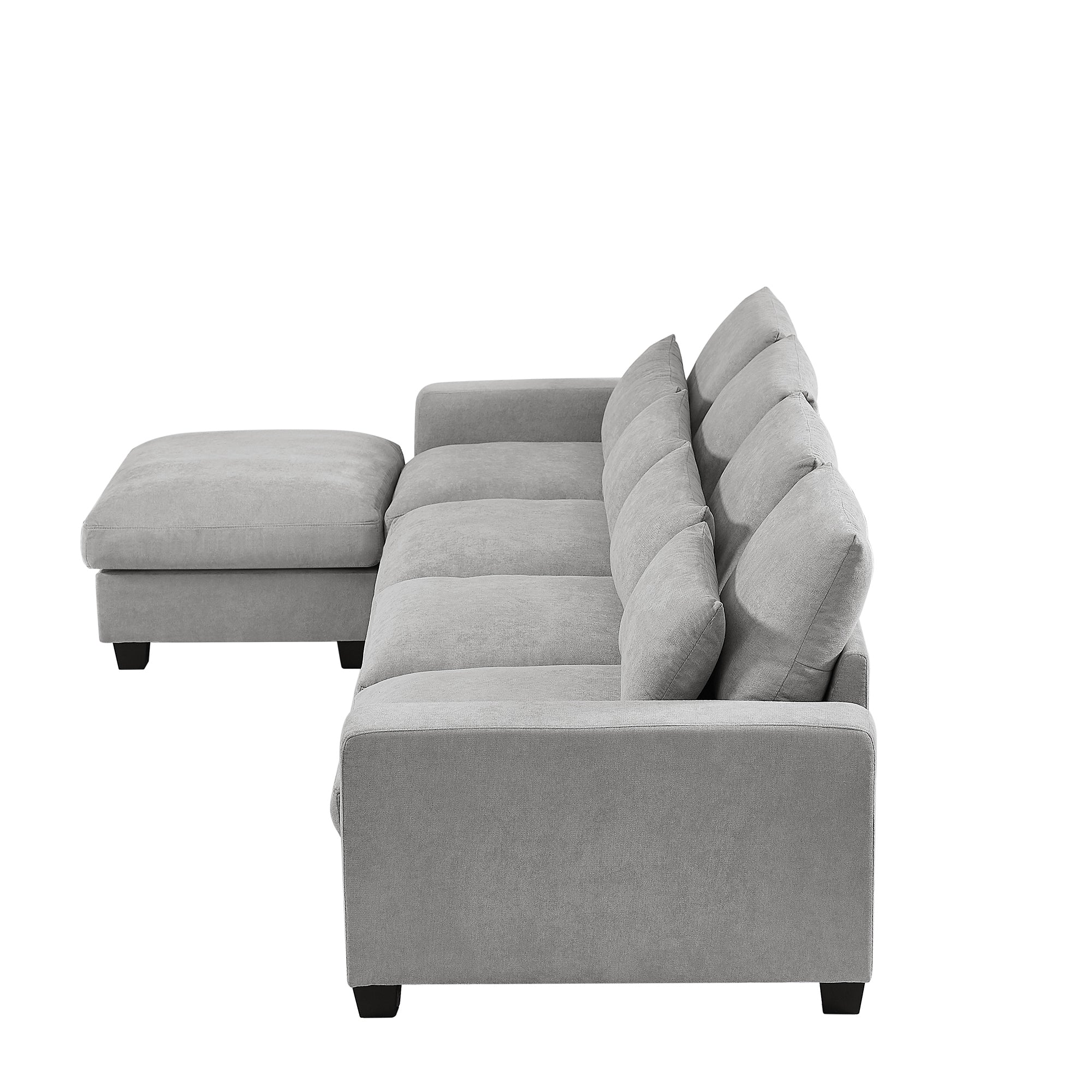 Modular Modern Feather Filled Sectional Sofa