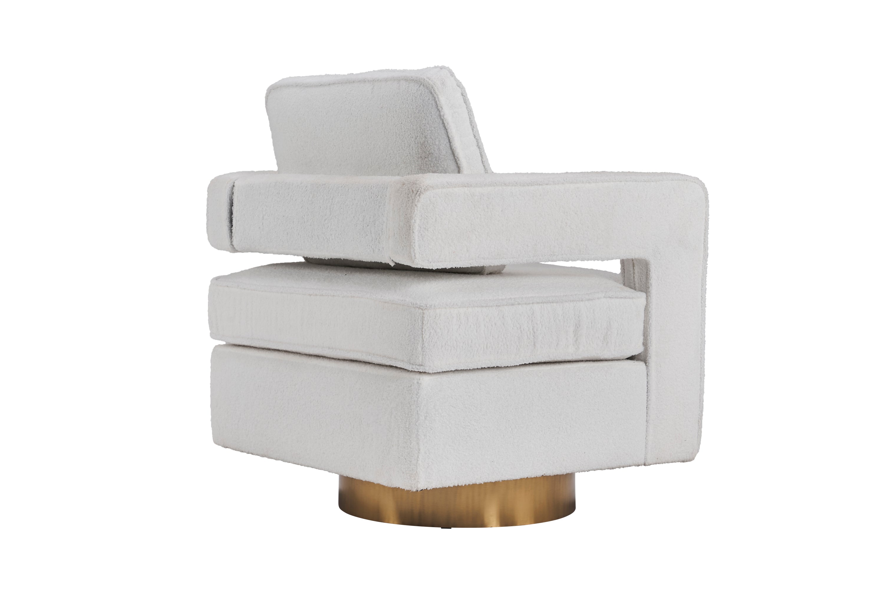 Swivel Barrel Chair for Living Room,360 Degree Swivel Club Modern Accent Single Sofa Chair, Small Leisure Arm Chair for Nursery, Hotel, Bedroom, Office