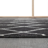 Trellis Geometric Woven Area Rug