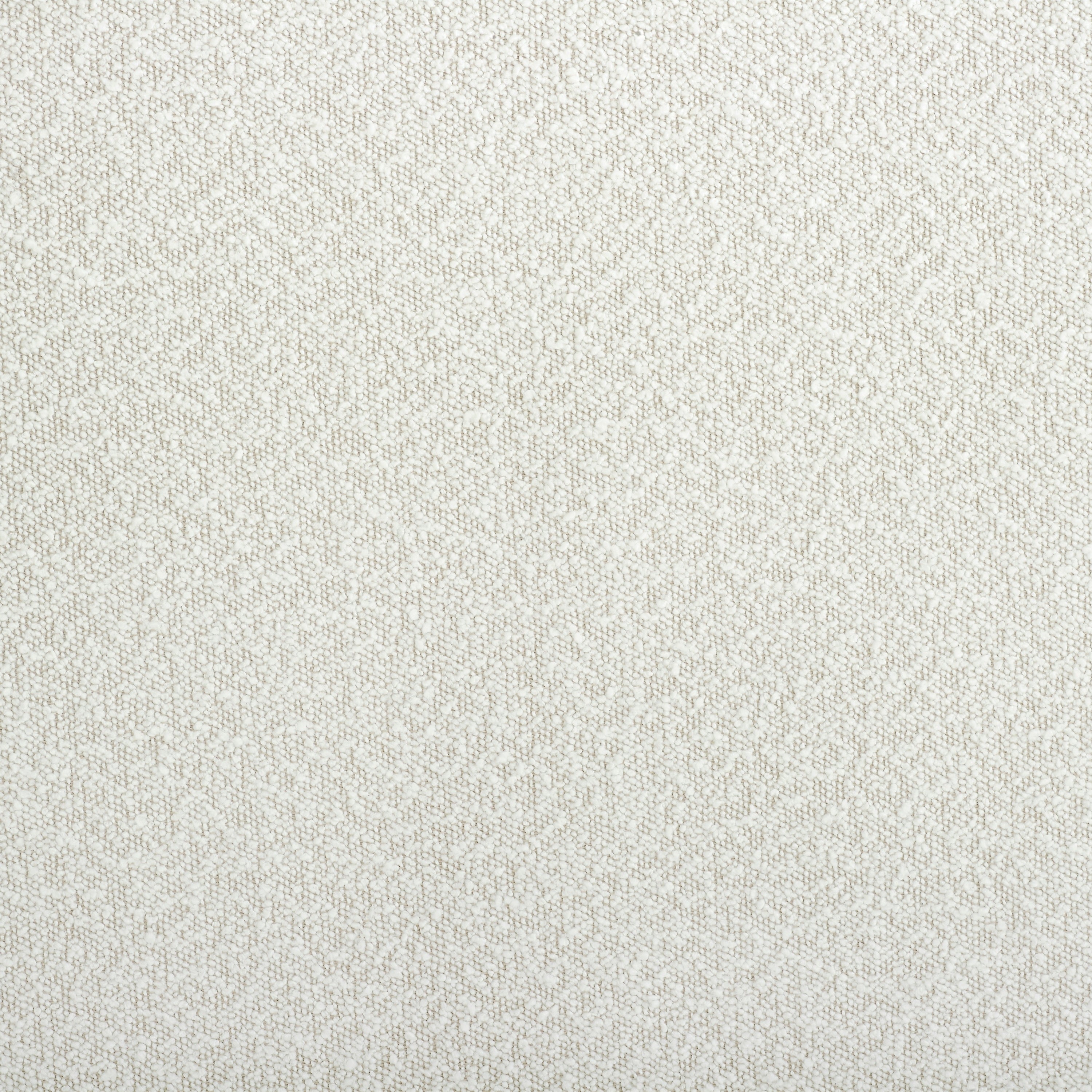 Bridgevine Home King Size White Boucle Upholstered Platform Bed