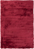 Ruby Faux Fur Area Rug 5x8