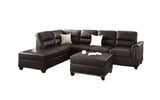 3-PC SECTIONAL in Espresso