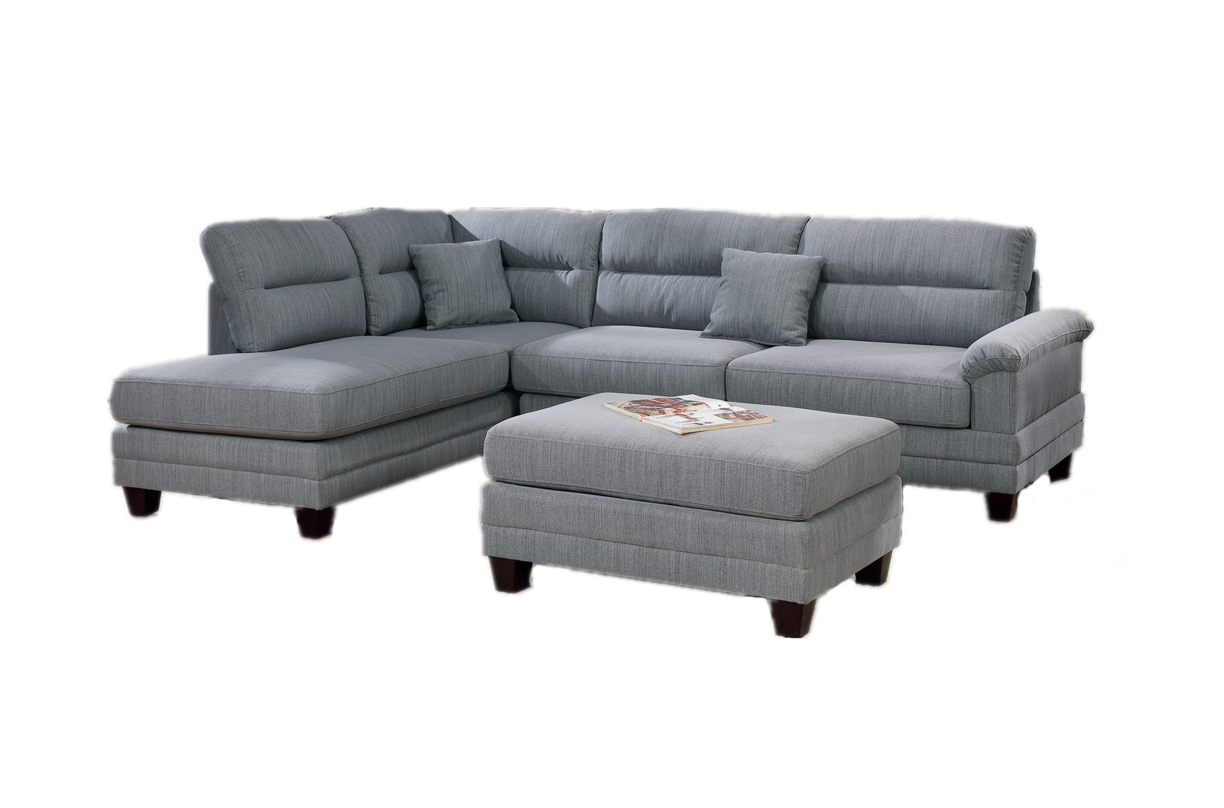 3-PC SECTIONAL in Grey