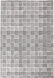 Nantucket White and Gray Polypropylene Indoor/ Outdoor Area Rug 5x8