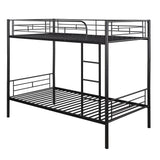 Twin Over Twin Metal Bunk Bed (Black) ( old sku: MF189201BAA )