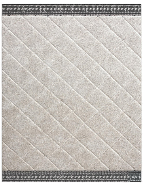 Denali Bijou Cream Polypropylene Tufted Area Rug 8x10