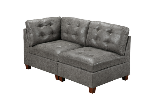 5PC ANTIQUE GRAY MODULAR SET