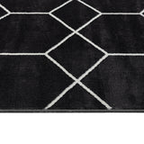 Trellis Geometric Woven Area Rug