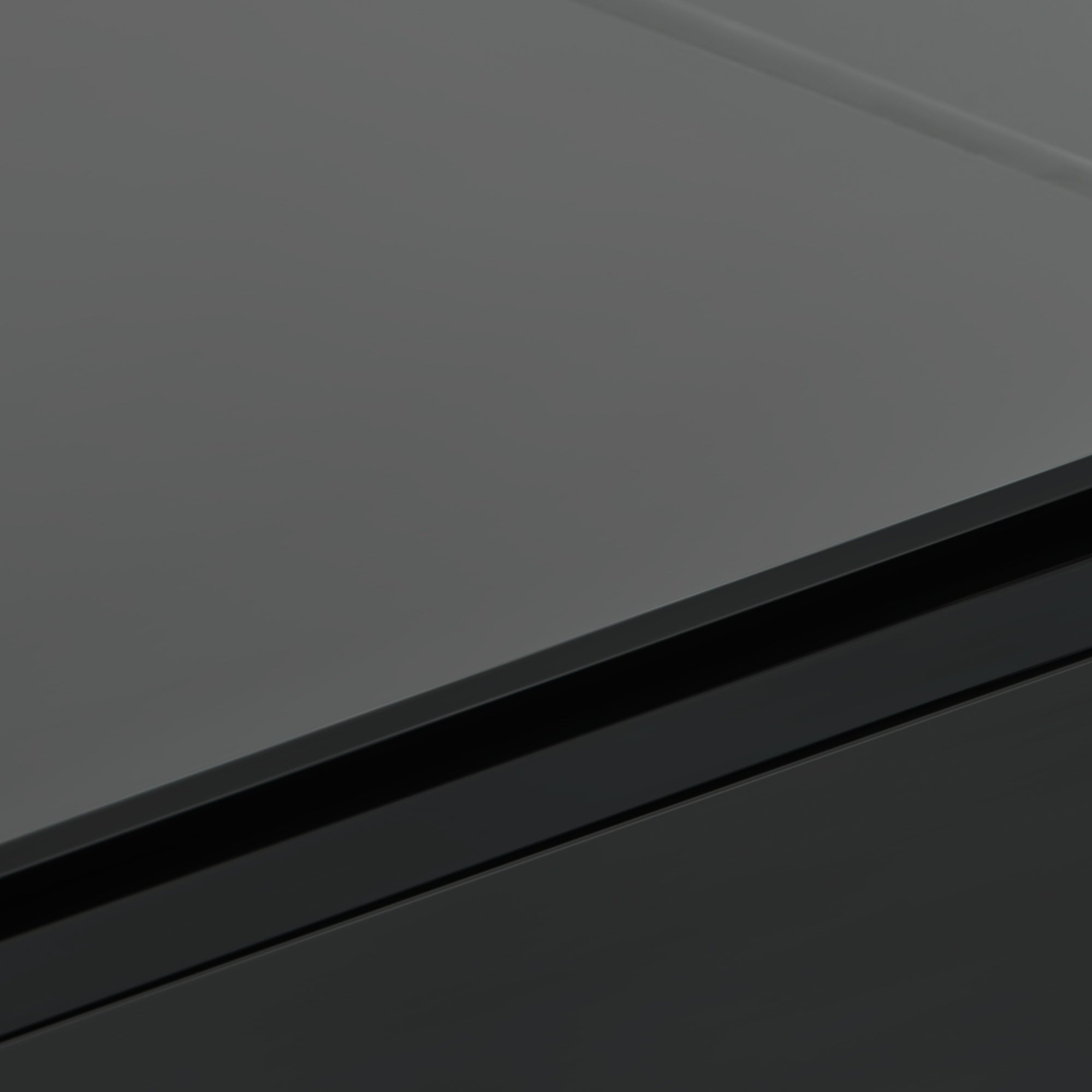 [VIDEO provided] ON-TREND Multi-functional Coffee Table with Lifted Tabletop, Contemporary Cocktail Table with Metal Frame Legs, High-gloss Surface Dining Table for Living Room, Black