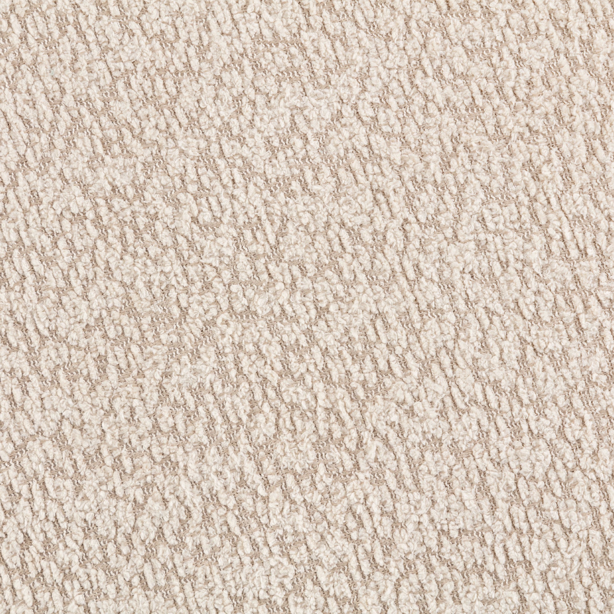 109.4" Beige Curved Chaise Lounge