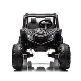 24V Ride On XXL UTV car for kid,2seater with two safety belts, Side by Side 4x4 Ride on Off-Road Truck with Parent Remote Control, Battery Powered Electric Car w/High Low Speed, two safety belts.