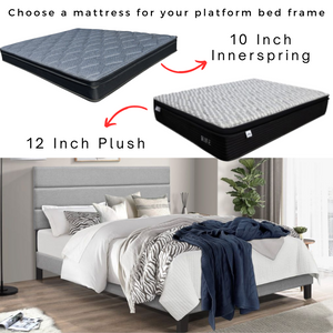 CYPRESS BED & MATTRESS COMBO