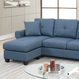 2PCS SECTIONAL in Blue