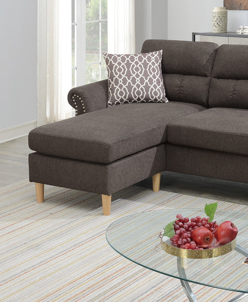 Tan Reversible Sectional