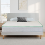 TWIN SIZE- 8" Medium Cool Gel Memory Foam Innerspring Hybrid Mattress