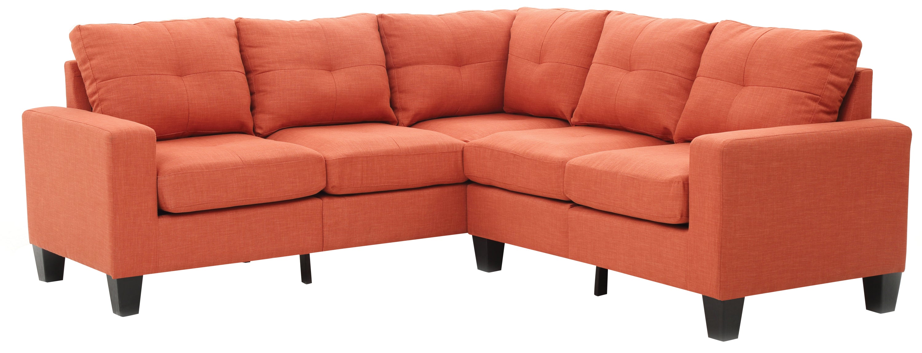 Glory Furniture Newbury G473B-SC SectionalÃŠÃŠ , ORANGE