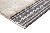 Denali Bijou Cream Polypropylene Tufted Area Rug 8x10