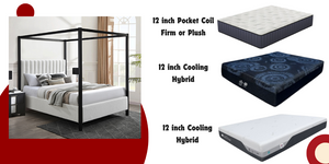 ADALYN BOUCLE BED & MATTRESS COMBO