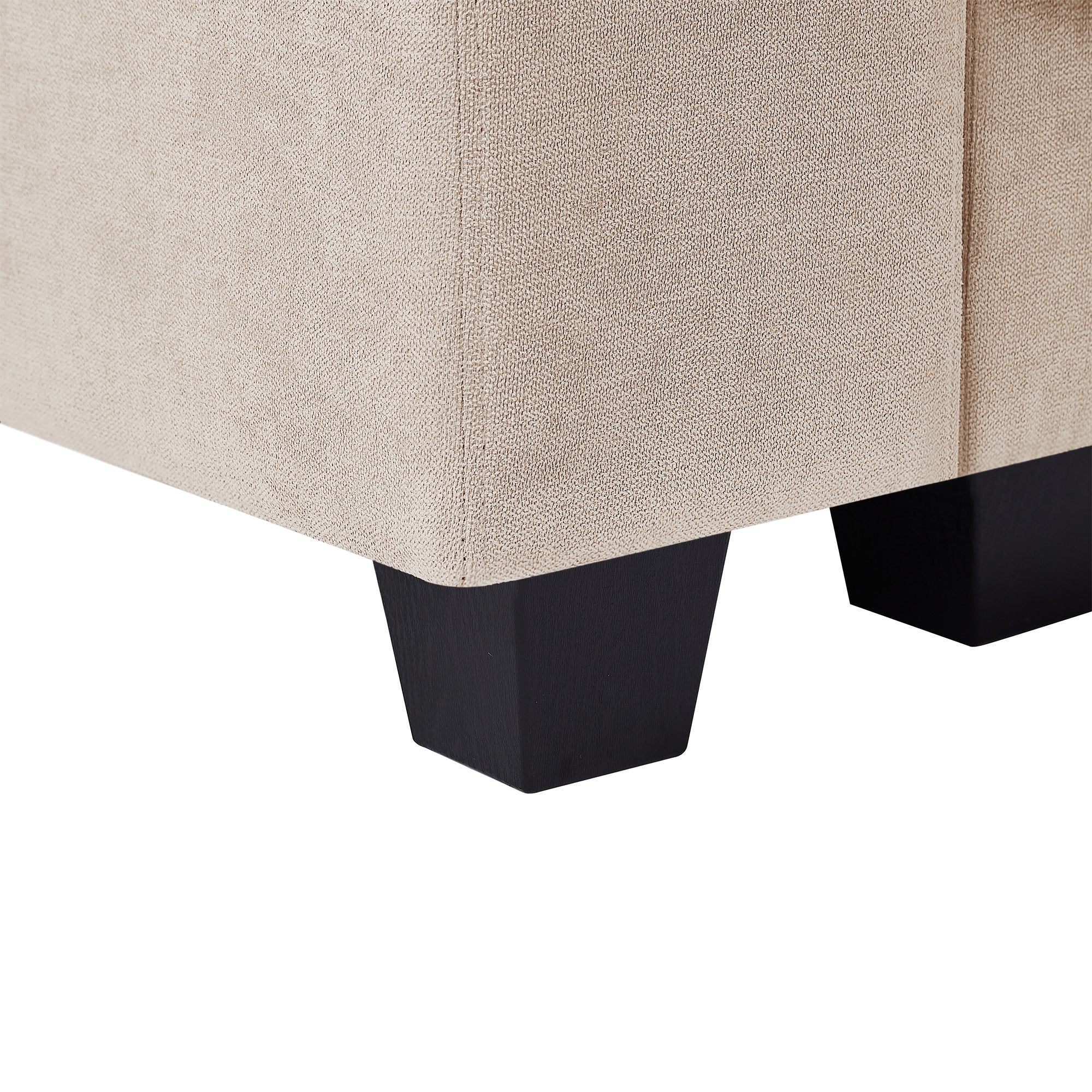 Modular Modern Large L-Shape Feather Filled Sectional