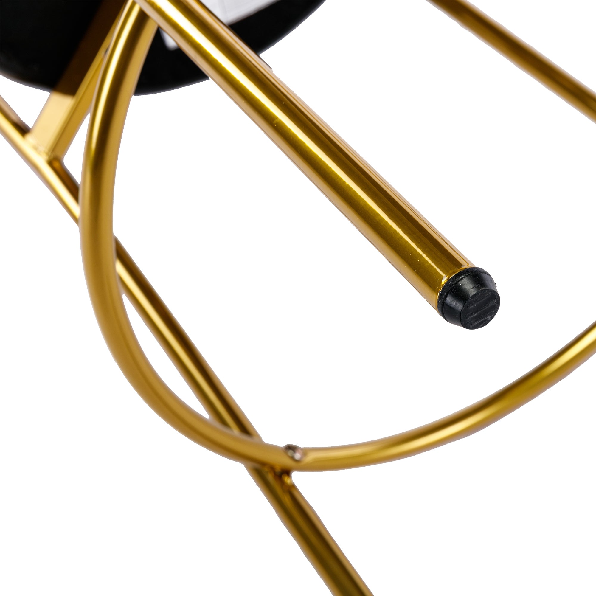 COOLMORE Bar Stools Industrial Pub Barstools with Back and Footrest, Modern Armless Bar Height Stool Chairs Set of 2