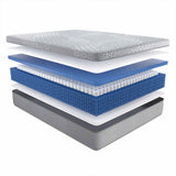 S-Brand Posturepedic 12" Hybrid Mattress - Medium - King