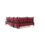 Inferno Metal Frame PU Upholstered Sectional