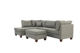 3-PC SECTIONAL in Gray