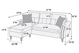 Tan Reversible Sectional