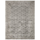 Galion Charcoal/Grey/Ivory Area Rug 5x8