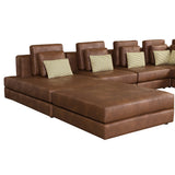 112.7" Modular Sectional w/ ottoman