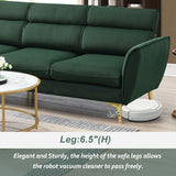 111 " Convertible Sectional Left/Right Handed Chaise