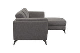 Beckett Sectional Sofa in Gray Fabric