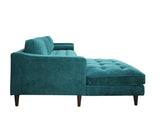 ANDERSON TURQUOISE LAF SECTIONAL