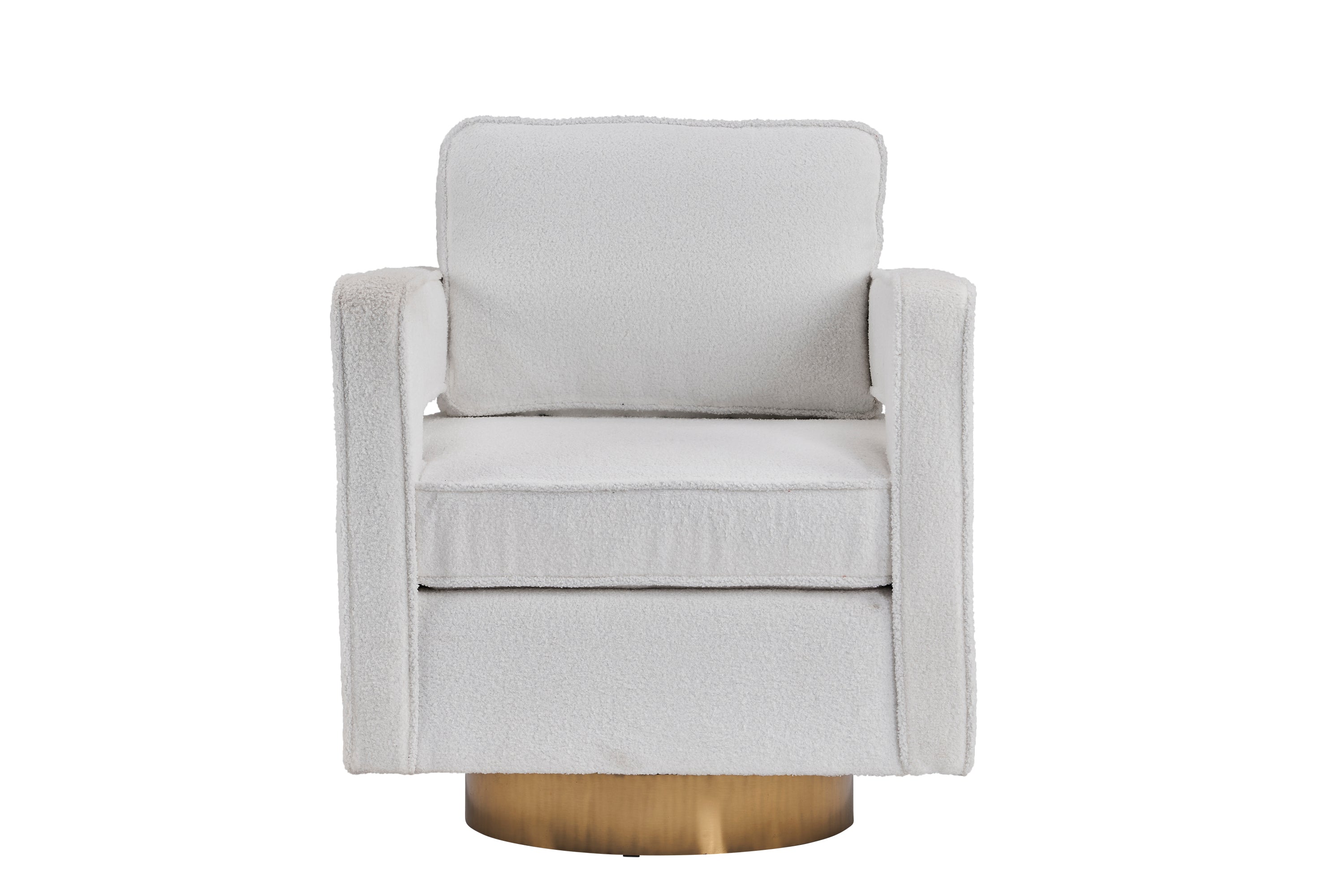 Swivel Barrel Chair for Living Room,360 Degree Swivel Club Modern Accent Single Sofa Chair, Small Leisure Arm Chair for Nursery, Hotel, Bedroom, Office